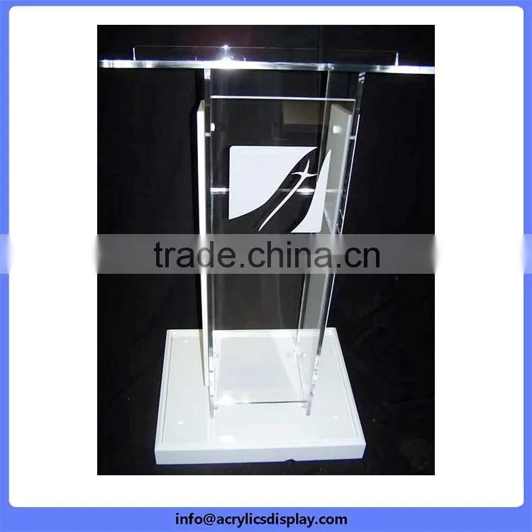 China manufacture professional acrylic podium for churches