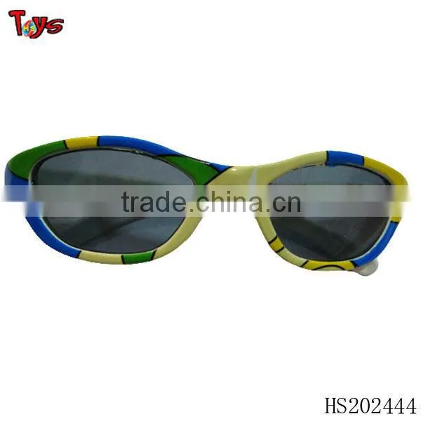 green cool plastic glasses