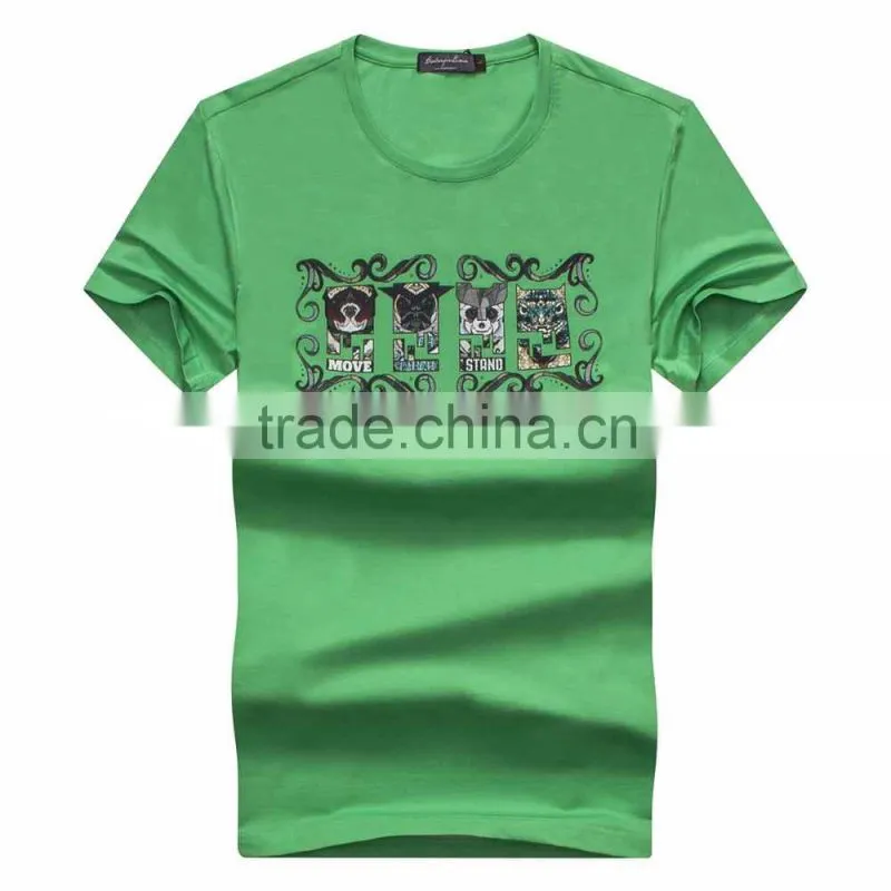 2016 High quality custom t shirt printing OEM Plain mens all color shirt classic collar new design t shirt