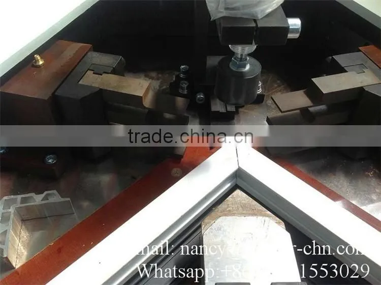 Aluminum Window Making Machine /Single Head Corner Crimping Machine for aluminium window making machine