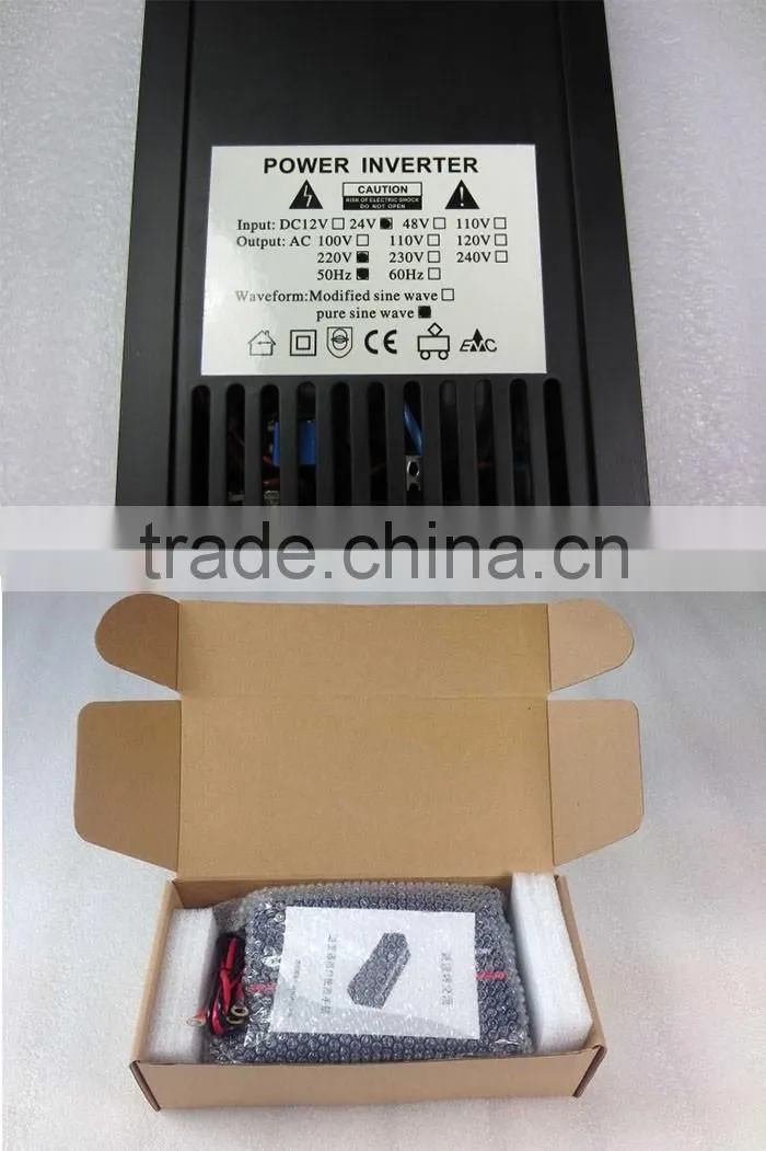 12V 24V 48V 1000W Pure Sine Wave Solar Inverter with LED Indicator
