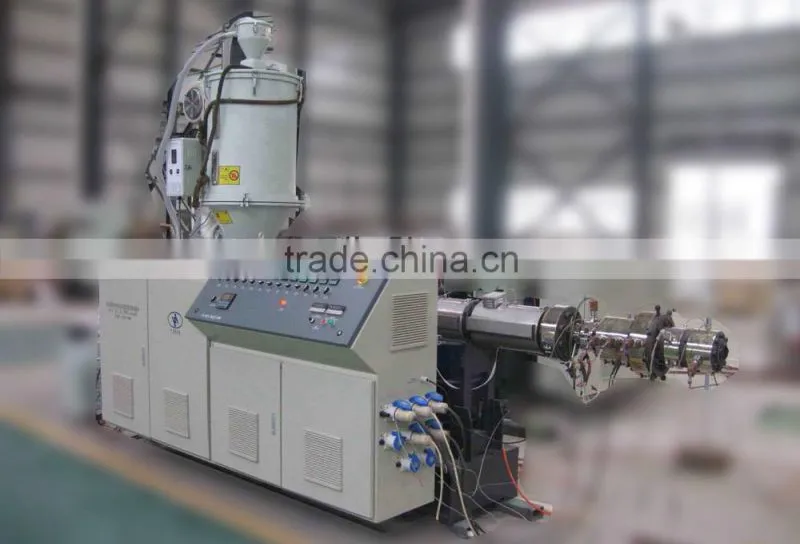 hot sale and 65/28 single screwPE pipe extruder