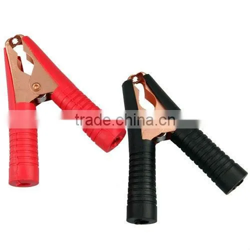 Molded 9 volt Battery Snap with 9" leads and Red / Black Alligator clips