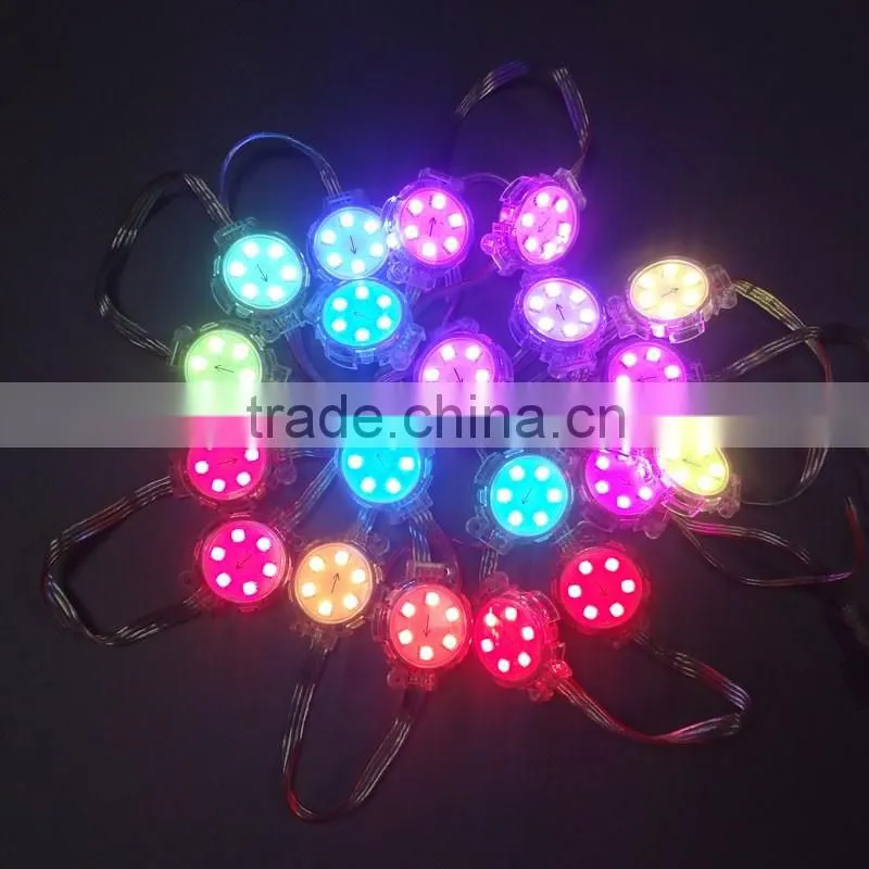 DC5-24V WS2811 WS2801 SPI RGB full color DMX module pixel light
