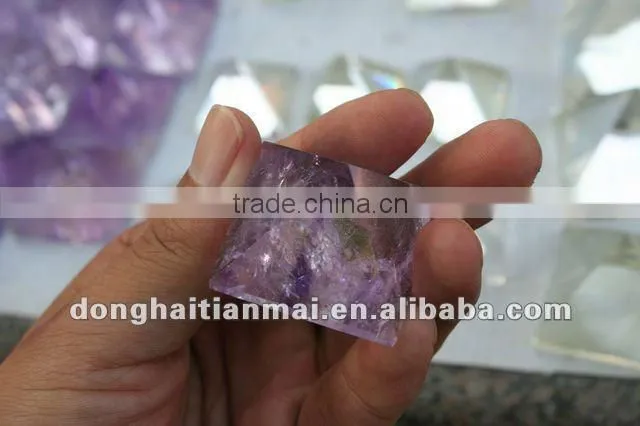 Natural Colorful QUARTZ Crystal HEALING Pyramid For Decoration, Gift