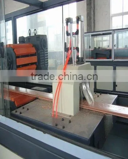 plastic wood plastic profile making machine / wpc machine