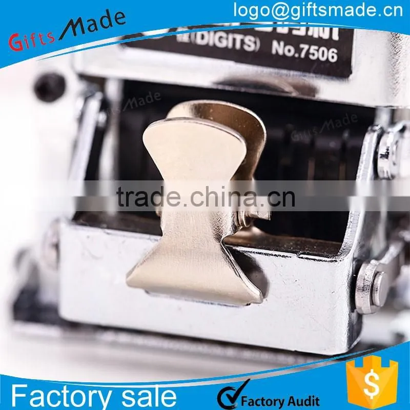 date stamp automatic metal number stamps