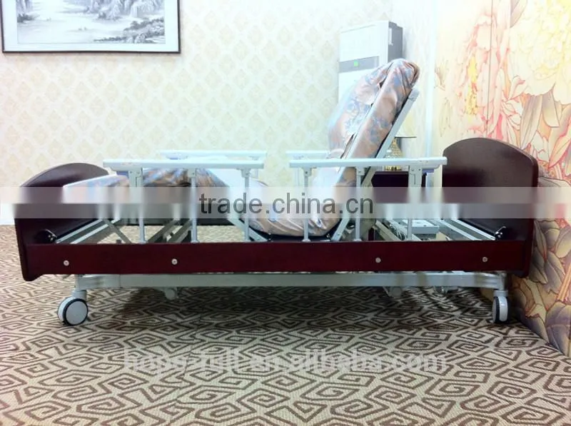 H838a high quality classic design wooden bed with 5 functions