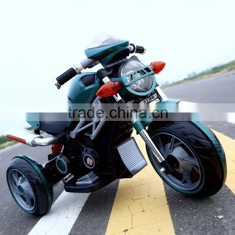 Kids electric motorbike ride on tricycyle wholesale
