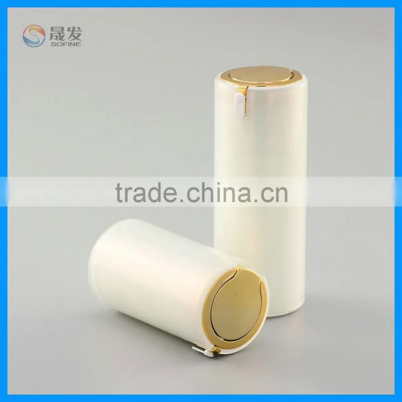 Plastic cosmetic bb cream packaging