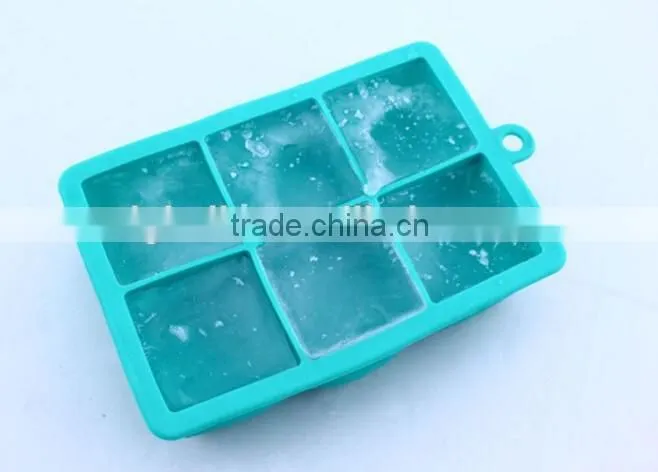 Lovely 8 Cavities lip shaped ice cube tray silicone molds