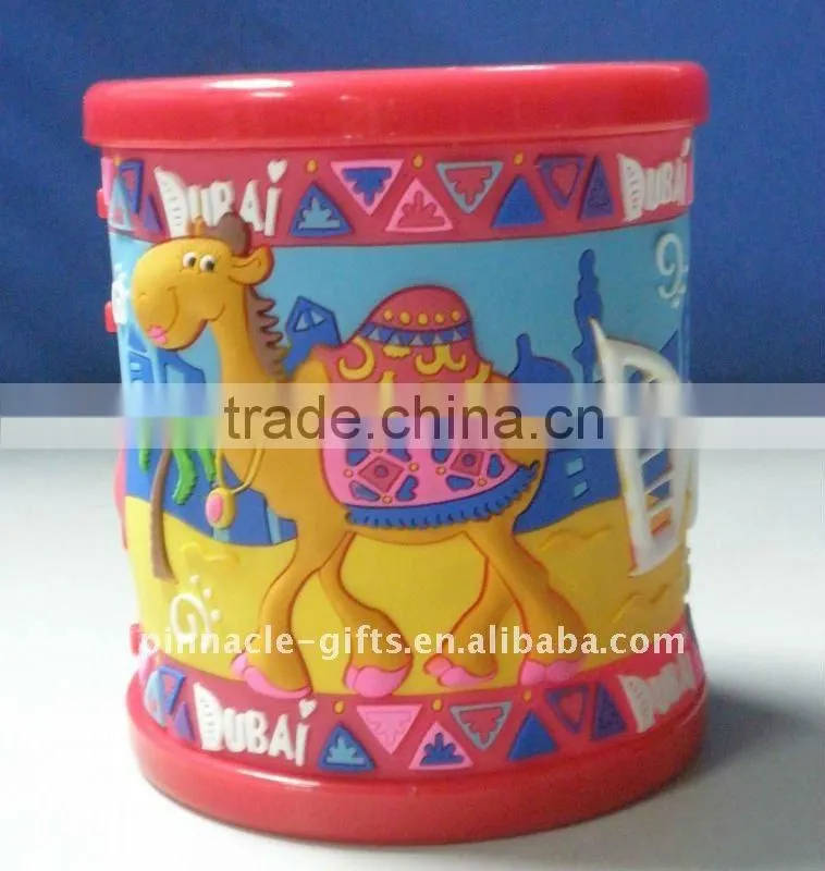 soft pvc 3D Pen cup cover