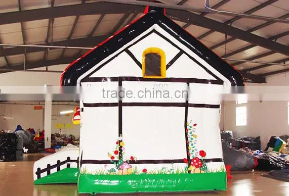 Happy house inflatable bouncer castle , air bouncer inflatable trampoline