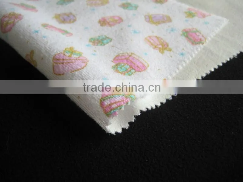 waterproof polyurethane cotton terry fabric