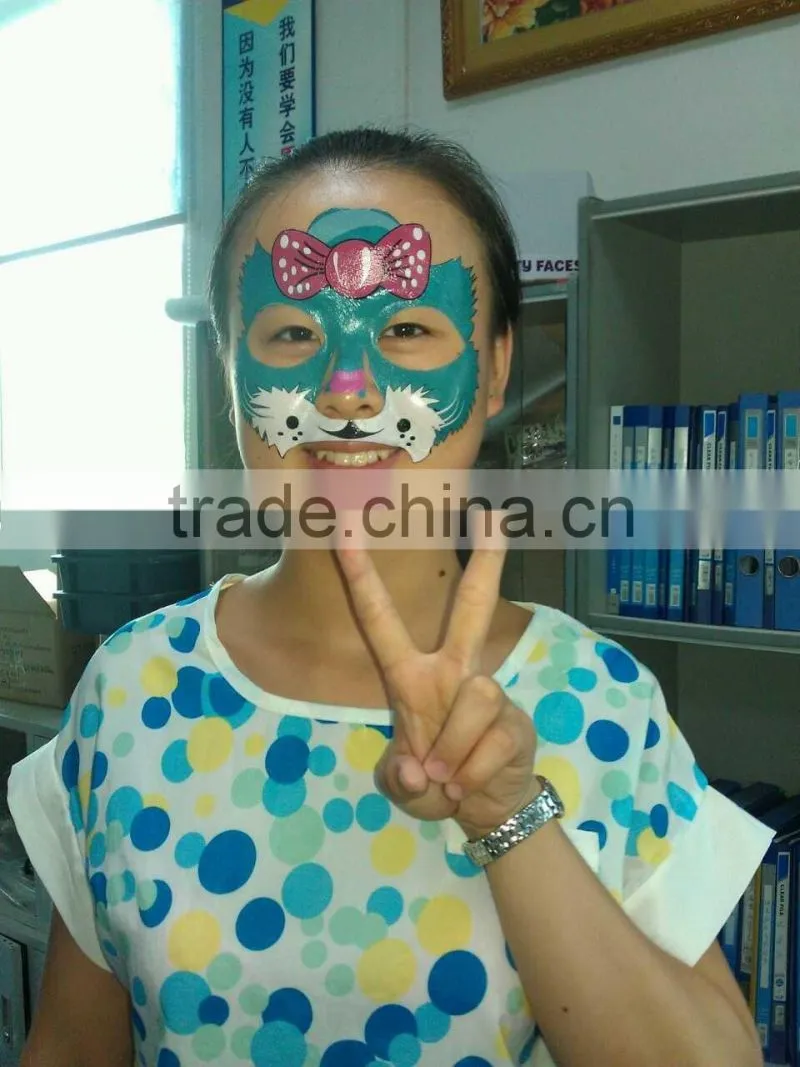 2015 Newest Style High Quality Cute Full Face Tattoo