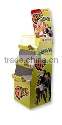 AEP tasty snack paper display stand