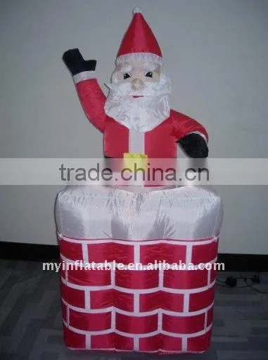Inflatable Pop-up Santa