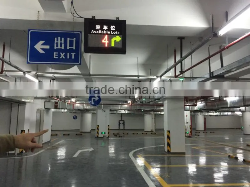 Wireless parking guidance sensor system parking system solution