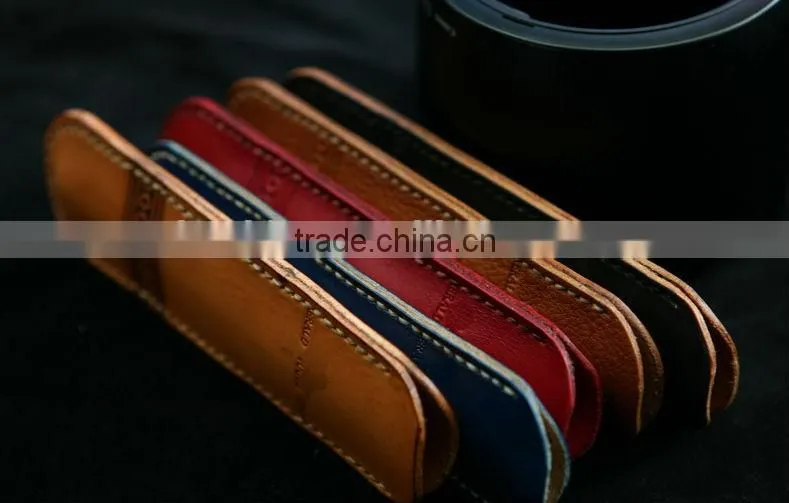 Genuine Leather Pen Case