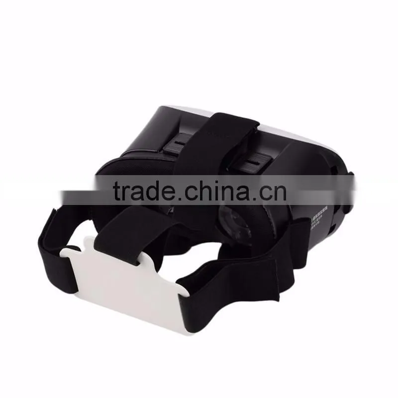 VR Box 2nd Generation Virtual Reality Cardboard 3D Video Glasses Compatible with 4.7-6 Inch for iPhone, Samsung