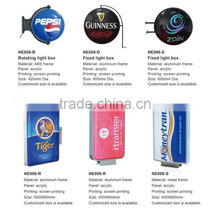 2017 new products outdoor Vacuum forming LED solar system light box
