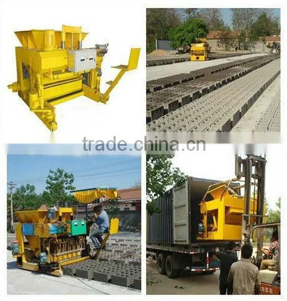 China Concrete Interlocking Block Machine QMY6-25