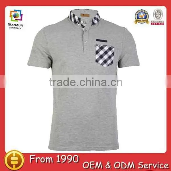 2013 Embroidery Applique Printing Custom Logo Half Sleeve Polo Shirt