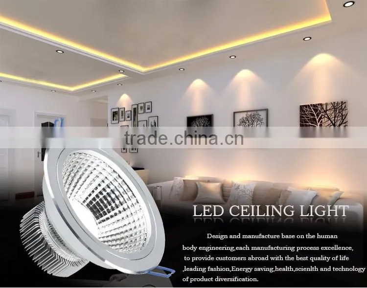 recessed led downlight spotlights cool white 15w led downlights housing