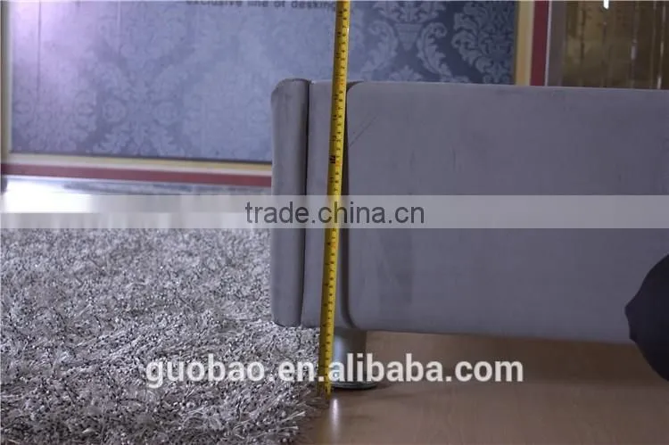 L9330 Hot selling No headboard all colors KD packing simple hotel bedstead/slatted bed box