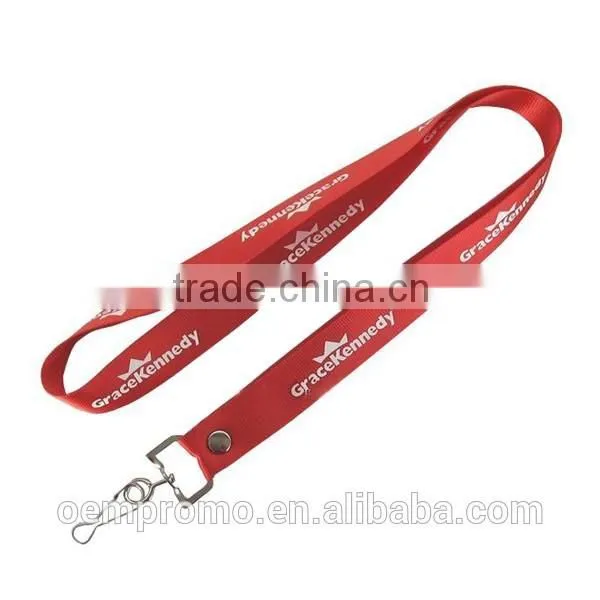 Promotional ECO friendly Cheap nylon lanyard custom