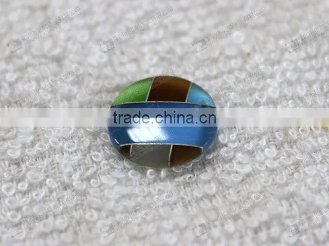 Colorful gemstone mosaic,gemstone cuff buttons