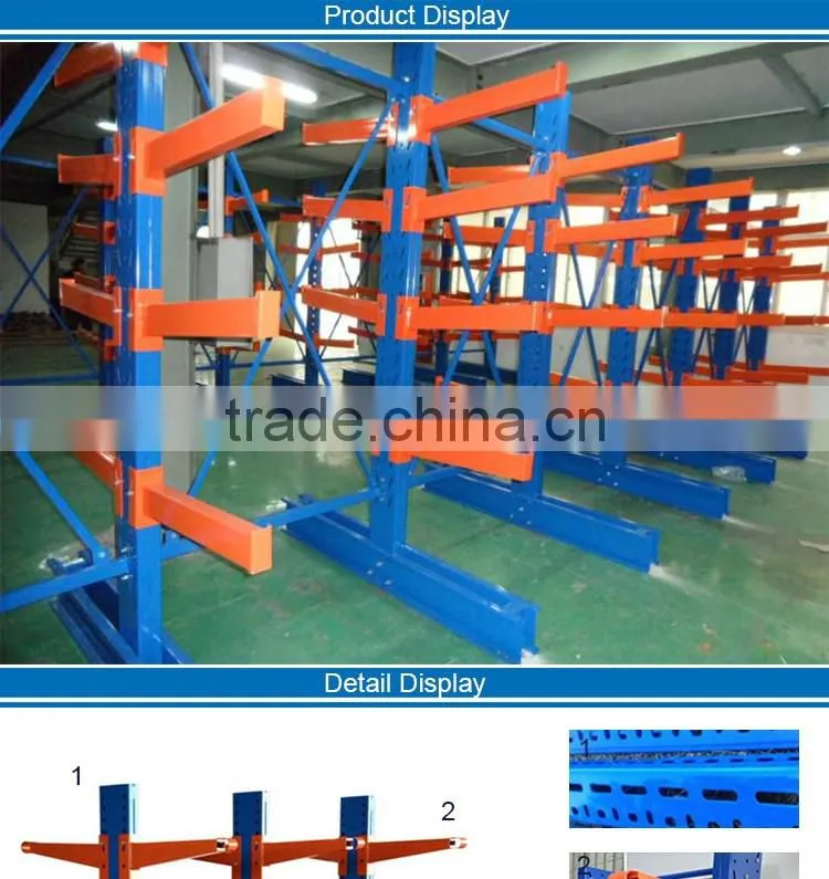Warehouse Steel Boltless Storage Cargo Gorilla Stacking Cantilever Rack