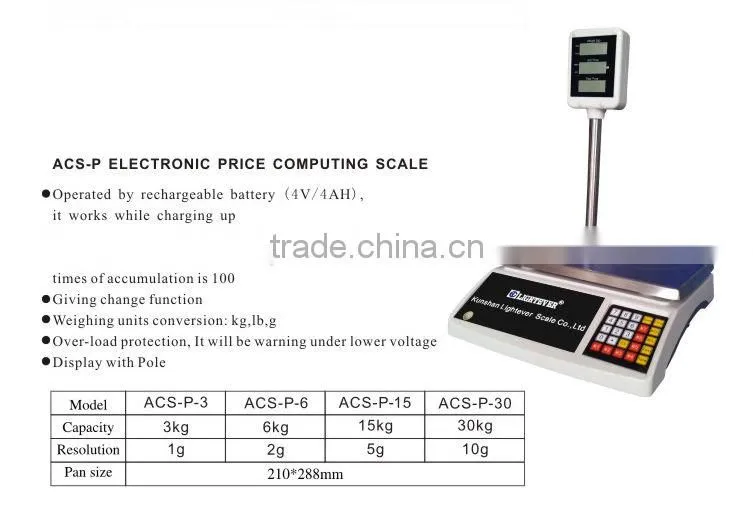 Argiculture pole price digital scale