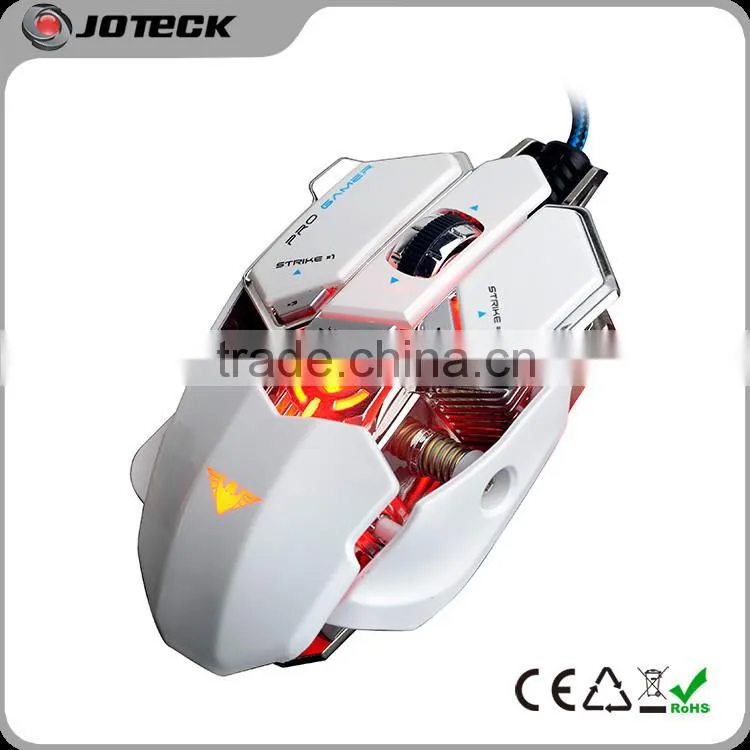 the latest illuminated metal frame drivers usb optical computer gaming mouse
