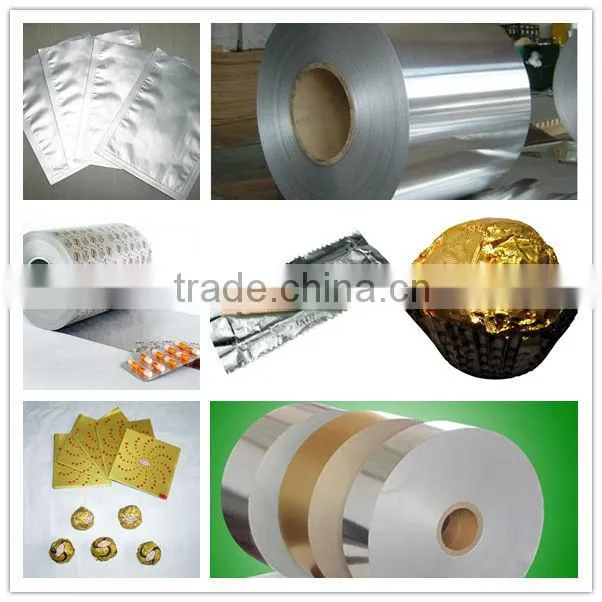 SA-1235 8011 3003 Soft Plain 6micron-9micron packaging aluminum foil