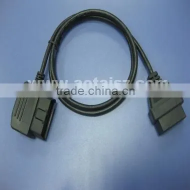 Customize Acceptacle Right Angle OBD-II Male to Housing Cable