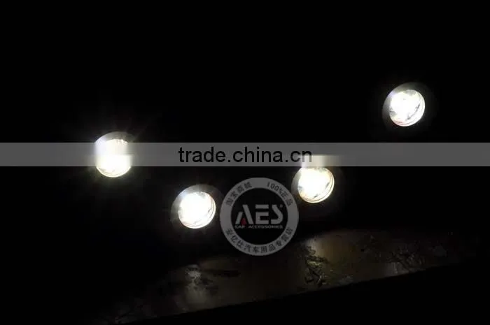Brand New LED Daytime Running Light, two colors available--silver & black, easy shapes DIY