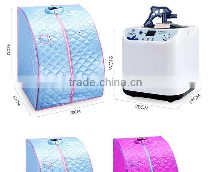 steam sauna portable sauna with steamer,folding steam sauna room