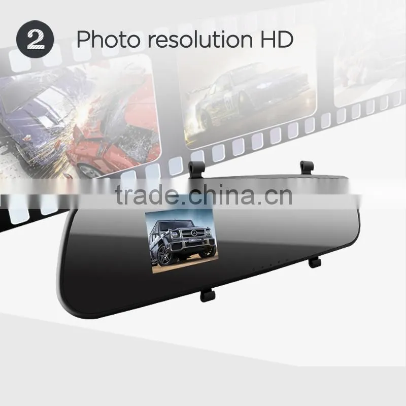 2.7 "LCD 120 - degree wide Angle car DVR security camera system car black box