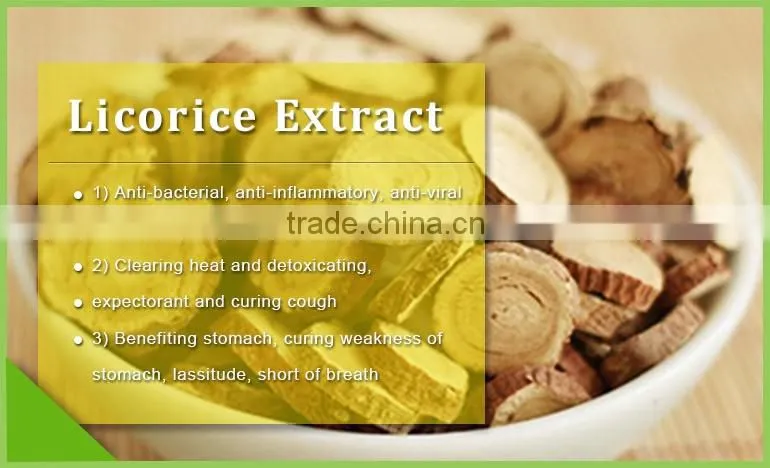 Anti-inflammatory function 98% licorice root extract