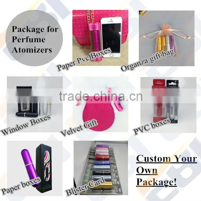 10ml Empty glass aluminum roll on bottles