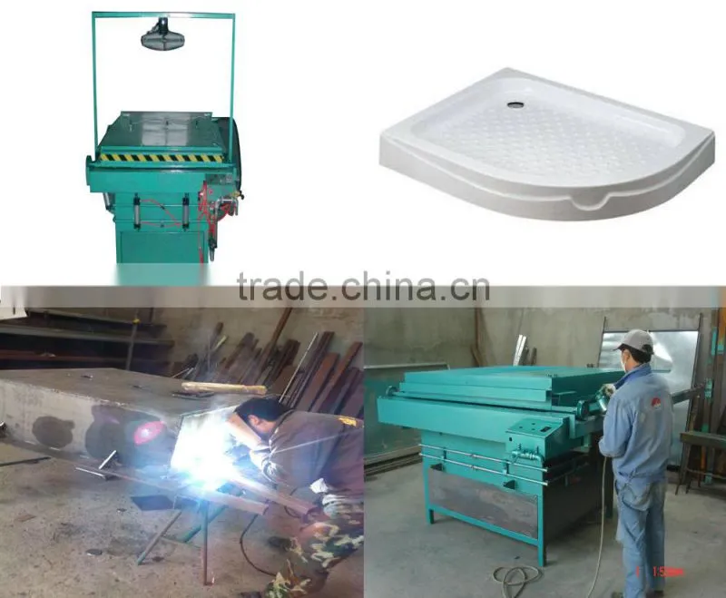 acrylic abs shower room ,shower enclosure ,shower canbin vacuum forming making machine equipment