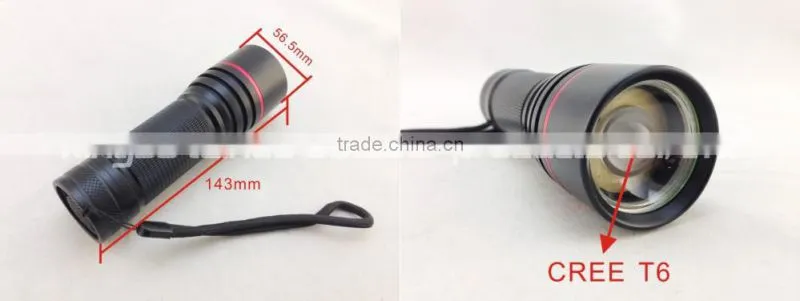 Hot sale factory price XPE/XPG/T6 zoom 3*AAA torch led, solar flashlight torch,flashlight led