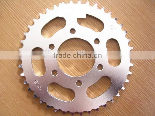 Bajaj discover chain sprocket steel 1045 heat treatment