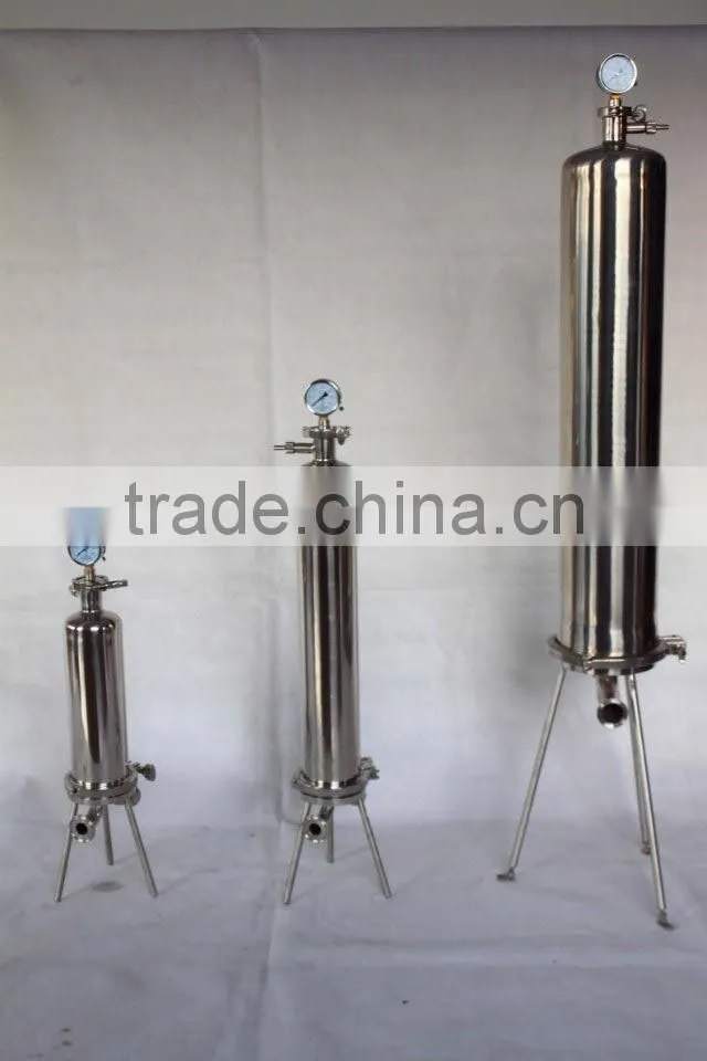Stainless steel saniatry water micron filter cartridge,Millipore Membrane Filter for liquid