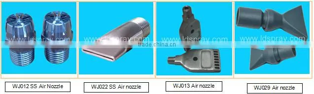 Windjet spray air purge nozzle