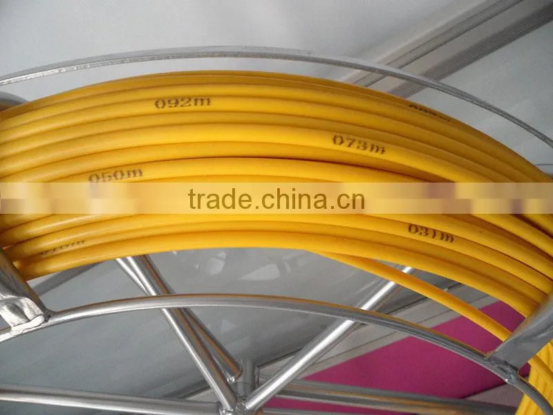 High-tec FRP duct rodder, push pull duct tape, FRP fish tape