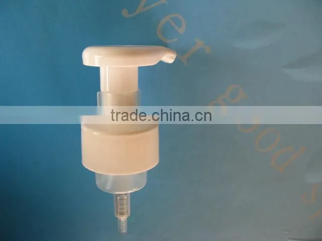 Cosmetic foaming hand soap pump 42/410