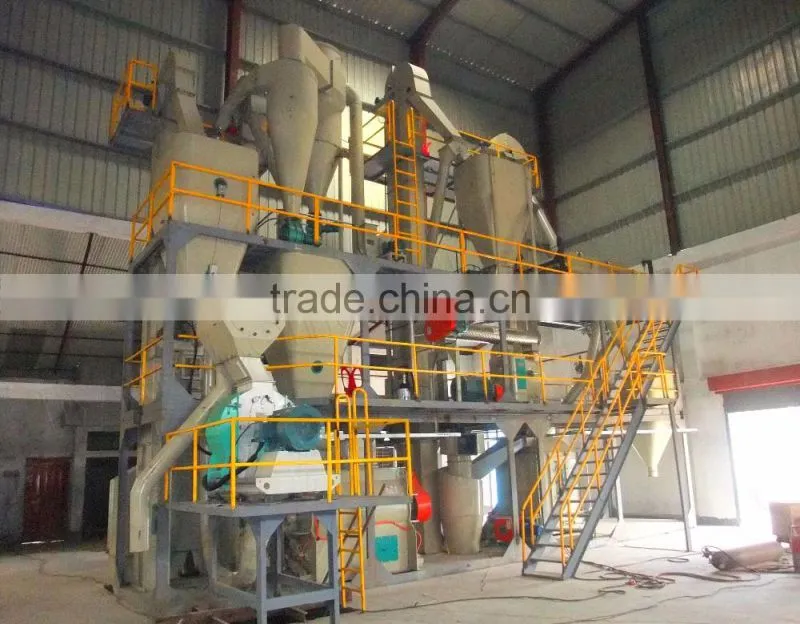 SFJH series rotary screener for pellet line