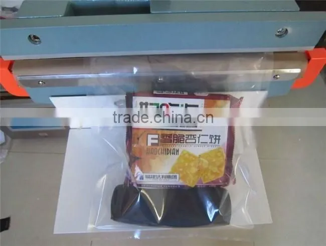 2017 Easy Operation Pedal Two Side Aluminum Foil Bags Sealing Machine